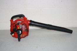 A WARRIOR EB260BV PETROL GARDEN BLOWER (engine pulls freely but hasn't been started)