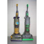 TWO DYSON VACUUM CLEANERS including a DC04 and a DC04 Absolute (repair to front)(both PAT pass and