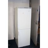 A ZANUSSI FRIDGE FREEZER 165cm high 55cm wide (PAT pass and working @ 0 and -18 degrees)