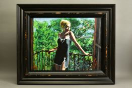 FABIAN PEREZ (ARGENTINA 1967) 'SALLY IN THE SUN' a limited edition print of a female figure on a