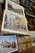 SEVERAL HUNDRED NOSTALGIC THEMED PRINTS OF BIRMINGHAM, Artists include Robert K Calvert, E.W.