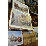 SEVERAL HUNDRED NOSTALGIC THEMED PRINTS OF BIRMINGHAM, Artists include Robert K Calvert, E.W.