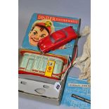 A BOXED DISTLER ELECTROMATIC POWER FILLING STATION AND STUDBAKER COMMANDER CAR, not tested, complete