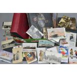 POSTCARDS, a collection of approximately 130 postcards, specifically France, towns, villages and