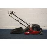 A MOUNTFIELD S461RPD PETROL LAWN MOWER no grass box (engine pulls freely but hasn't been started)