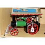 A BOXED MAMOD LIVE STEAM TRANCTION ENGINE, NO. TE1A, not tested, lightly playworn condition and
