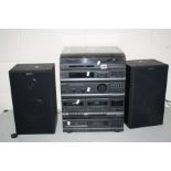 A SONY V-102 HI FI with CDP-M18 CD player and a pair of SS-A102 speakers (both PAT pass and