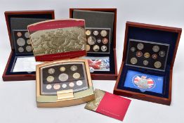 ROYAL MINT EXECUTIVE PROOF COLLECTION OF COINS presented in a wooden fitted case 2004 ten coins,