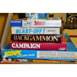 A QUANTITY OF ASSORTED BOXED GAMES, Waddington's 'Blast Off', Invicta Vic-Toy 'Escape from Colditz