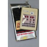 A BOXED COMMODORE CHESSMATE COMPUTER CHESS GAME, not tested, appears complete and in fairly good