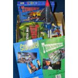 A QUANTITY OF THUNDERBIRDS RELATED ITEMS, to include Imai Thunderbird 4 plastic model kit, The Vault