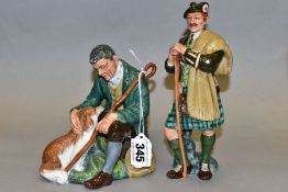 TWO ROYAL DOULTON MALE FIGURES 'The Master' HN2325 and 'The Laird' HN2361 (Condition:- both