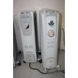 TWO De LONGHI ELECTRIC RADIATORS (Both PAT pass and working)