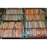 BOOKS, a collection of approximately 285 novels in four boxes published by Penguin (paperbacks)