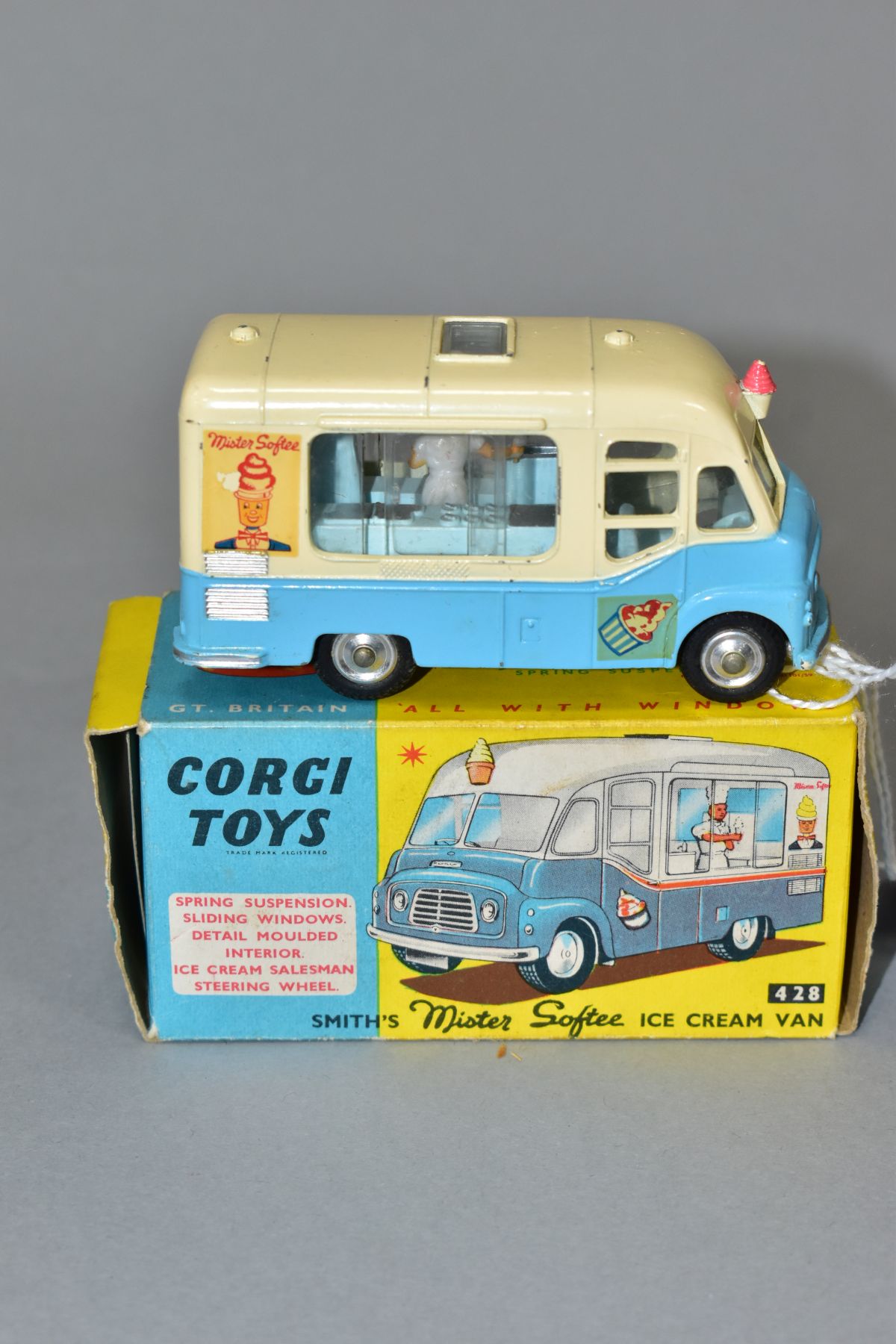 Boîte Reproduction Corgi Toys Pour Camion De Glaces Mister Softee N°428 - Neuf (Royaume-Uni)