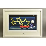 DOUG HYDE (BRITISH 1972) 'STAR SIGN' an artist proof print 28/40 depicting a boy and his dog, signed