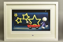 DOUG HYDE (BRITISH 1972) 'STAR SIGN' an artist proof print 28/40 depicting a boy and his dog, signed