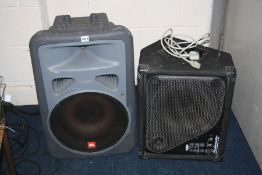 A JBL EON15 PA SPEAKER/MONITOR and a Studiomaster PAX12 Active stage Monitor ( PAT pass and working)
