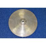 A PAIR OF ZILDJIAN 15 INCH HI-HATS, both made in USA (no cracks or splits and don't appear to be