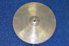 A PAIR OF ZILDJIAN 15 INCH HI-HATS, both made in USA (no cracks or splits and don't appear to be
