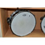 A PREMIER HAND BUILT 14 INCH X 5½ INCH CHROMED SNARE DRUM