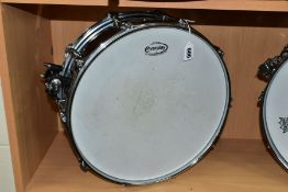 A PREMIER HAND BUILT 14 INCH X 5½ INCH CHROMED SNARE DRUM