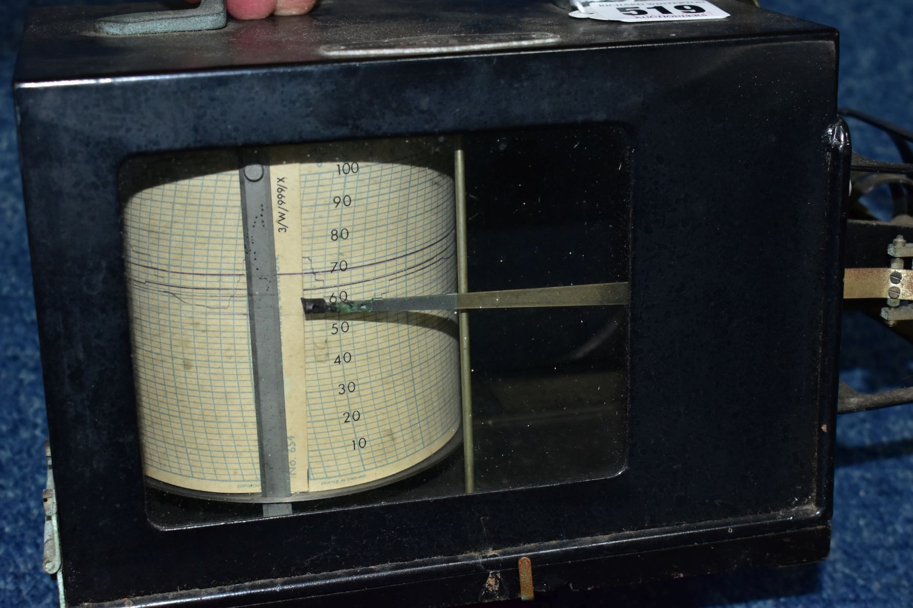 A NEGRETTI AND ZAMBRA THERMOGRAPH, No.H39844 - Image 5 of 6