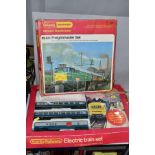 A BOXED TRI-ANG HORNBY OO GAUGE FREIGHTMASTER SET, No.,R5651, appears complete with class 31