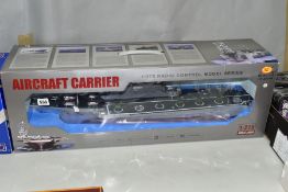 A BOXED HENG TAI RADIO CONTROL MODEL AIRCRAFT CARRIER, No.HT-2878A, 1/275 scale, not tested,