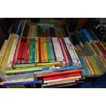 THREE BOXES OF CHILDRENS BOOKS to include Ladybird, Purnell and Grolier Walt Disney, Magic