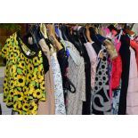 A LARGE ASSORTMENT OF CLOTHING VARIOUS AGES AND SIZES, to include Karen Millen dress size 12, Stella