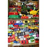 A QUANTITY OF UNBOXED AND ASSORTED PLAYWORN DIECAST VEHICLES, to include Lone Star, Dune Buggy,