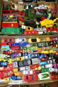 A QUANTITY OF UNBOXED AND ASSORTED PLAYWORN DIECAST VEHICLES, to include Lone Star, Dune Buggy,