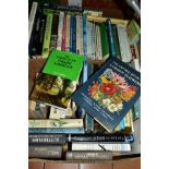 BOOKS, a collection of approximately sixty hardback titles in two boxes relating to Flora, Fauna and