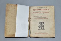 GASSENDI PIERRED, INSTITUTIO ASTRONOMICA, juxta hypotheses tam vaterum quam copernici and tychonis