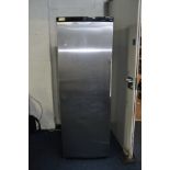 A LEIBHERR PREMIUM FROST FREE LARDER FRIDGE with Stainless steel front and sides,185cm high 65cm