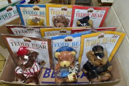THE FIRST TWENTY ISSUES OF THE TEDDY BEAR COLLECTION MAGAZINE, sealed with bears, published by