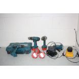 A MAKITA 8444D CORDLESS DRILL with 1.3Ah battery, a Makita 8391D cordless drill with a 1.3Ah battery