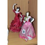A ROYAL DOULTON LIMITED EDITION FIGURE 'CARMEN' HN3993, No. 5544/12500 and a Coalport limited