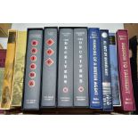 FOLIO SOCIETY BOOKS, ten titles from the publisher comprising Revolt in the Desert by T. E.