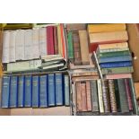 BOOKS, a collection of approximately seventy five titles in five boxes, containing a selection of