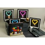 DOUG HYDE (BRITISH 1972) 'BOX OF LOVE' a limited edition box set comprising a 13cm bronze sculpture,