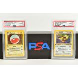 A QUANTITY OF PSA GRADED POKEMON 1ST EDITION JUNGLE SET CARDS, all are graded GEM MINT 10 and are