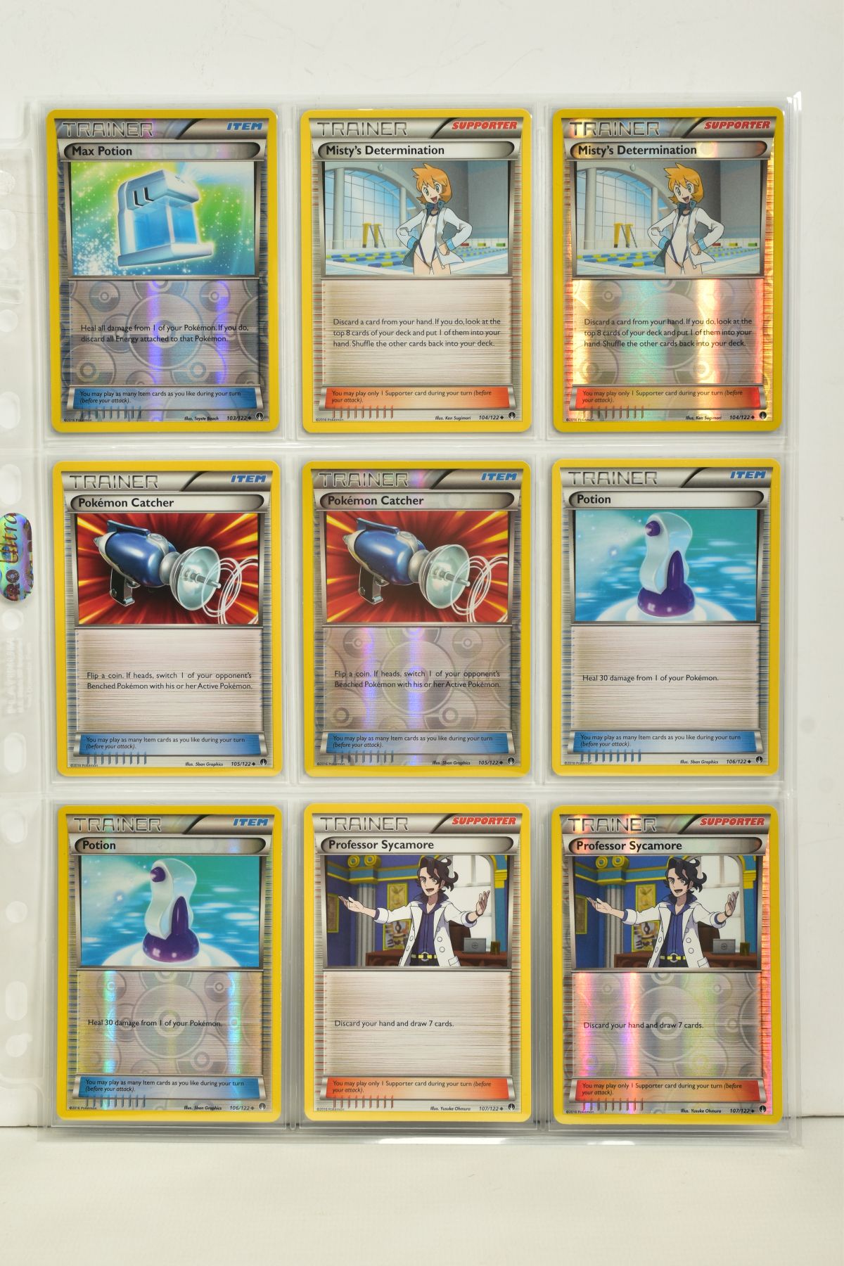 A COLLECTION OF ASSORTED POKEMON CARDS, to include complete master sets of XY Breakpoint, XY Roaring - Image 61 of 108