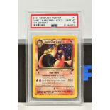 A PSA GRADED POKEMON 1ST EDITION TEAM ROCKET SET DARK CHARIZARD HOLO CARD, (4/82), graded GEM MINT