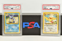 A QUANTITY OF PSA GRADED POKEMON CARDS, assorted cards from the Southern Islands Promos, Build-A-