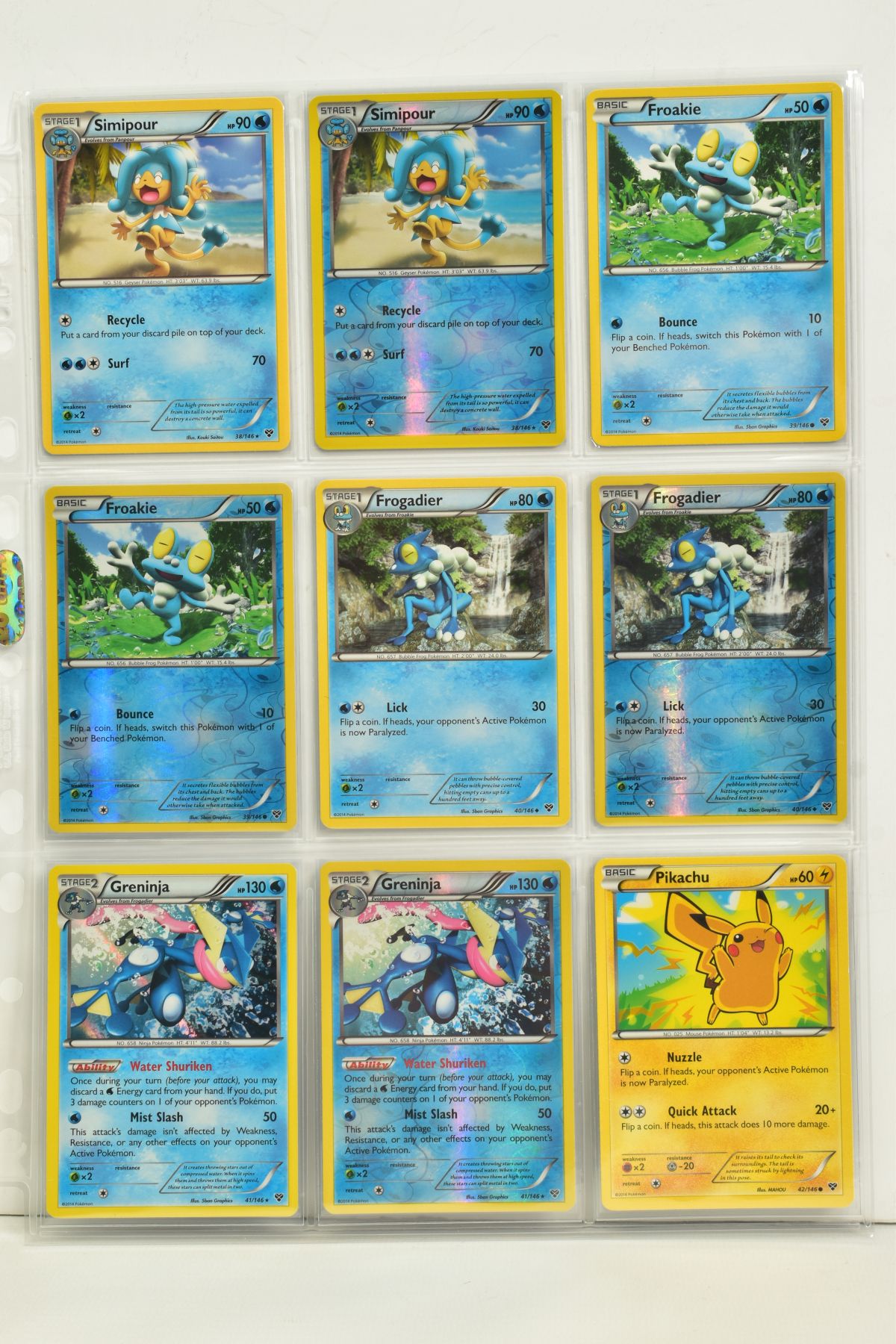 A COLLECTION OF ASSORTED POKEMON CARDS, to include complete master sets of XY Primal Clash, XY - Image 102 of 144