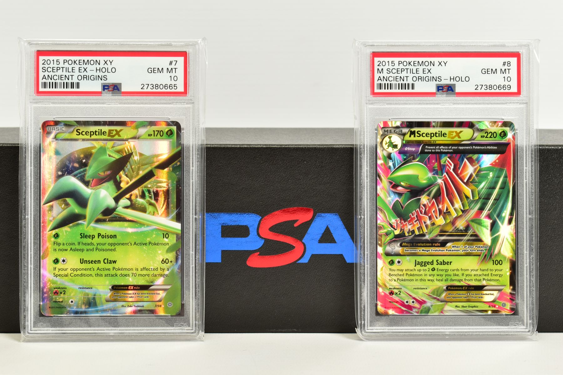 A QUANTITY OF PSA GRADED POKEMON XY CARDS, assorted cards from the XY Ancient Origins, XY Phantom