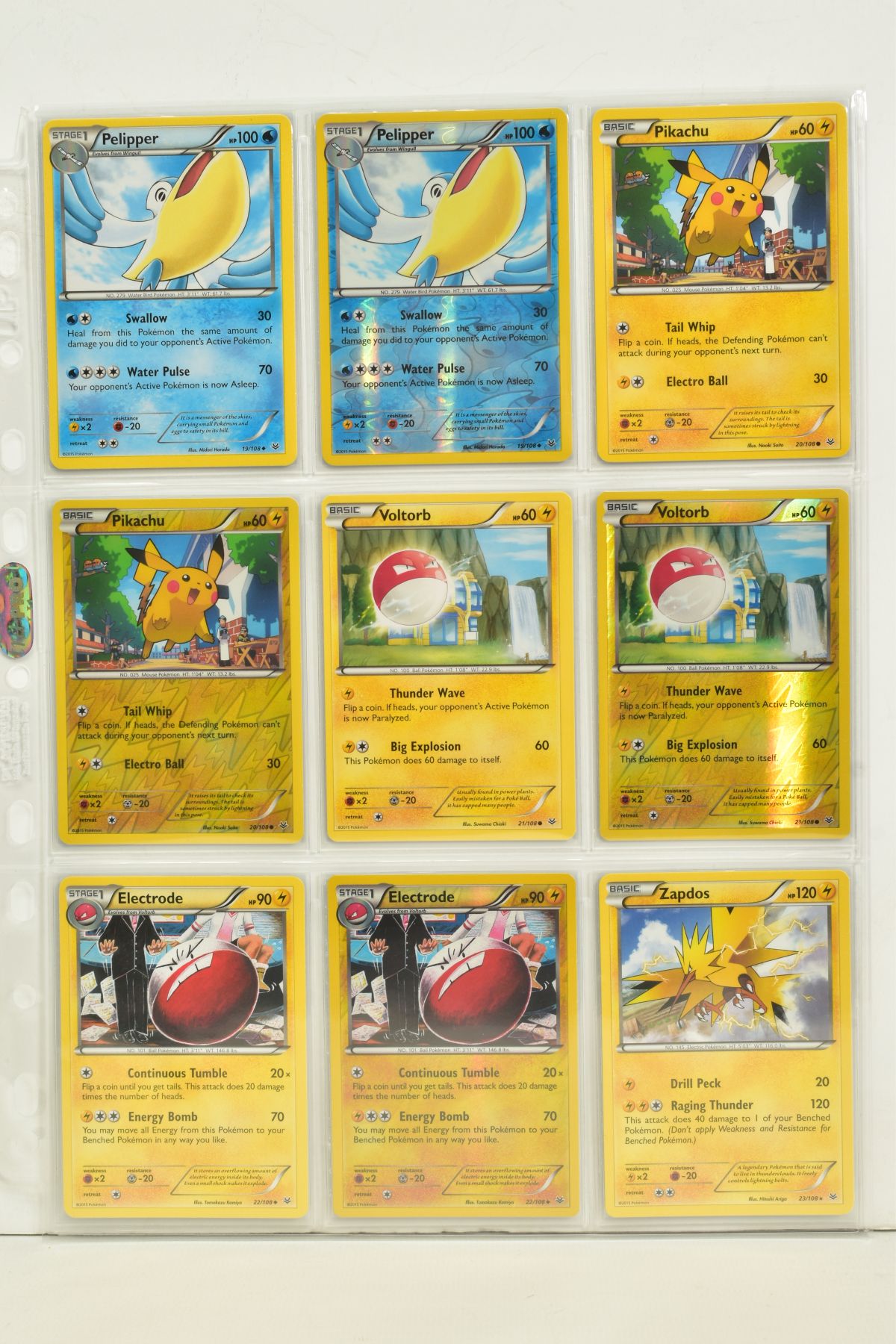 A COLLECTION OF ASSORTED POKEMON CARDS, to include complete master sets of XY Breakpoint, XY Roaring - Image 69 of 108