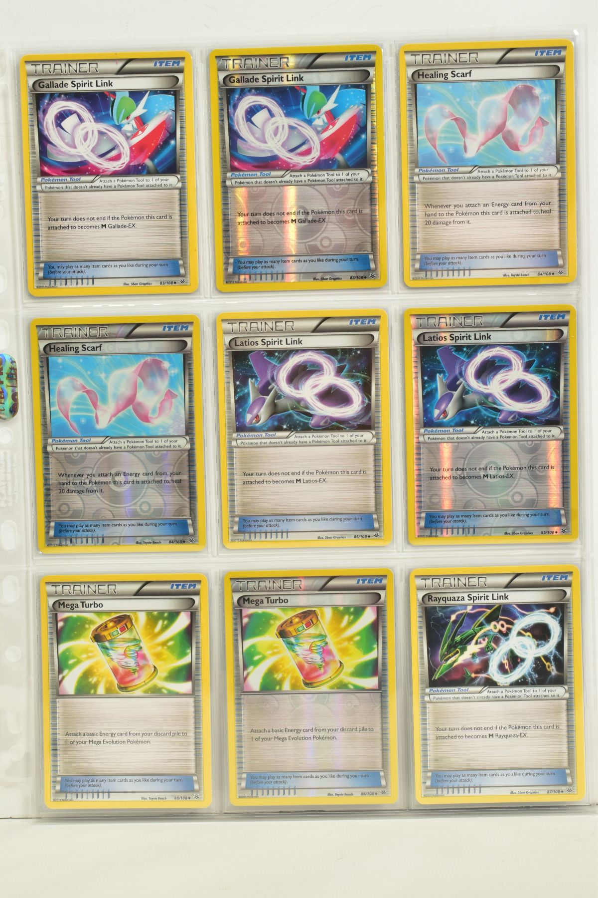 A COLLECTION OF ASSORTED POKEMON CARDS, to include complete master sets of XY Breakpoint, XY Roaring - Image 82 of 108